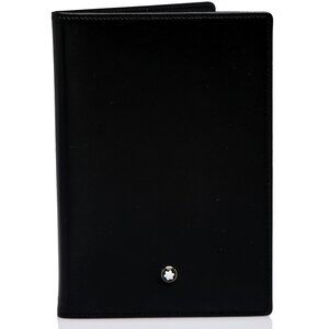 MONTBLANC Meisterstück Black Leather Passport Holder